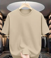 Camiseta Basica de Hombre Camel - Algodon Lycrado