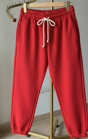 Jogger Mujer Rojo Burda