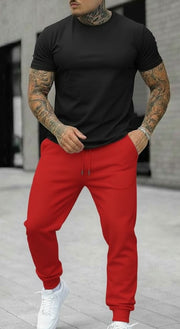Jogger Hombre Rojo Burda