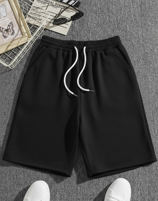 Pantaloneta Hombre Negra Burda