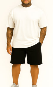 Pantaloneta Hombre Negra Burda