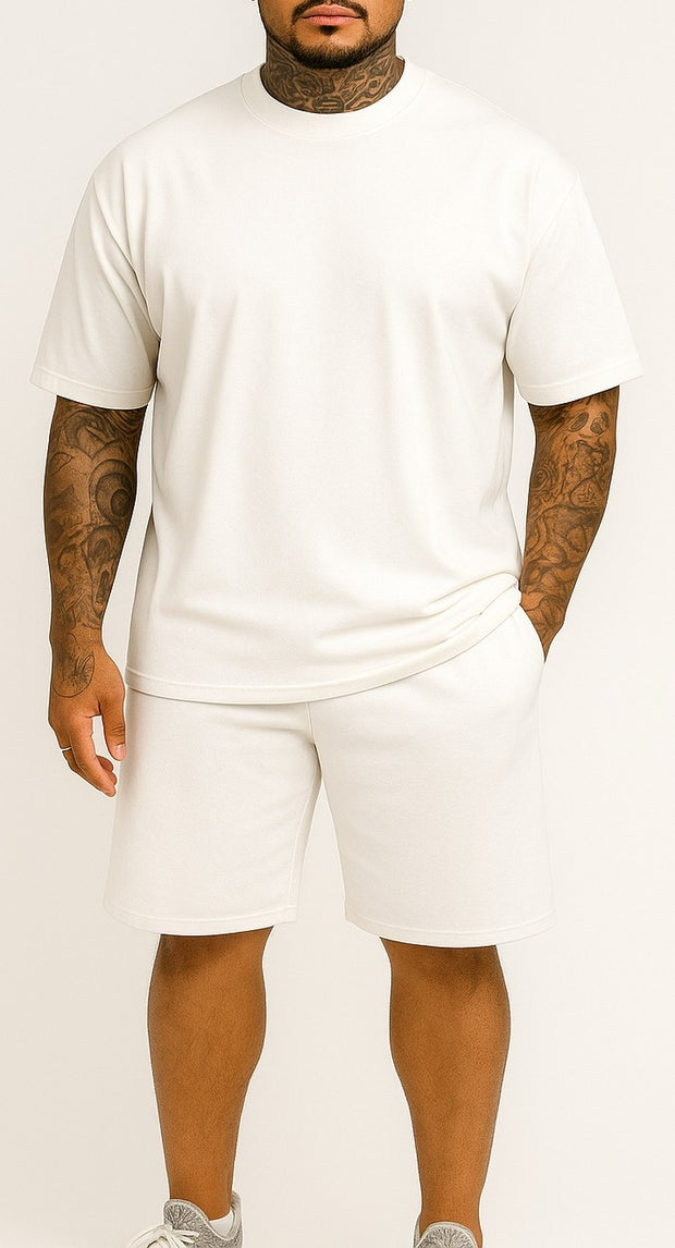 Pantaloneta Hombre Blanco  Burda