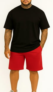 Pantaloneta Hombre Roja Burda