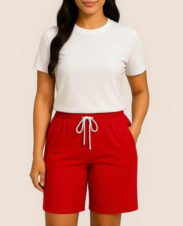 Pantaloneta Mujer Roja Burda