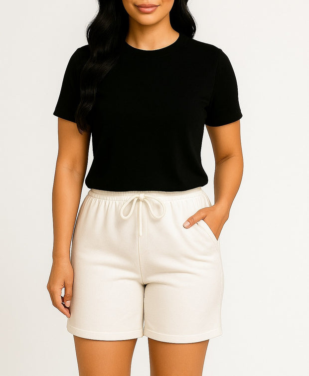 Pantaloneta Mujer Blanco Burda